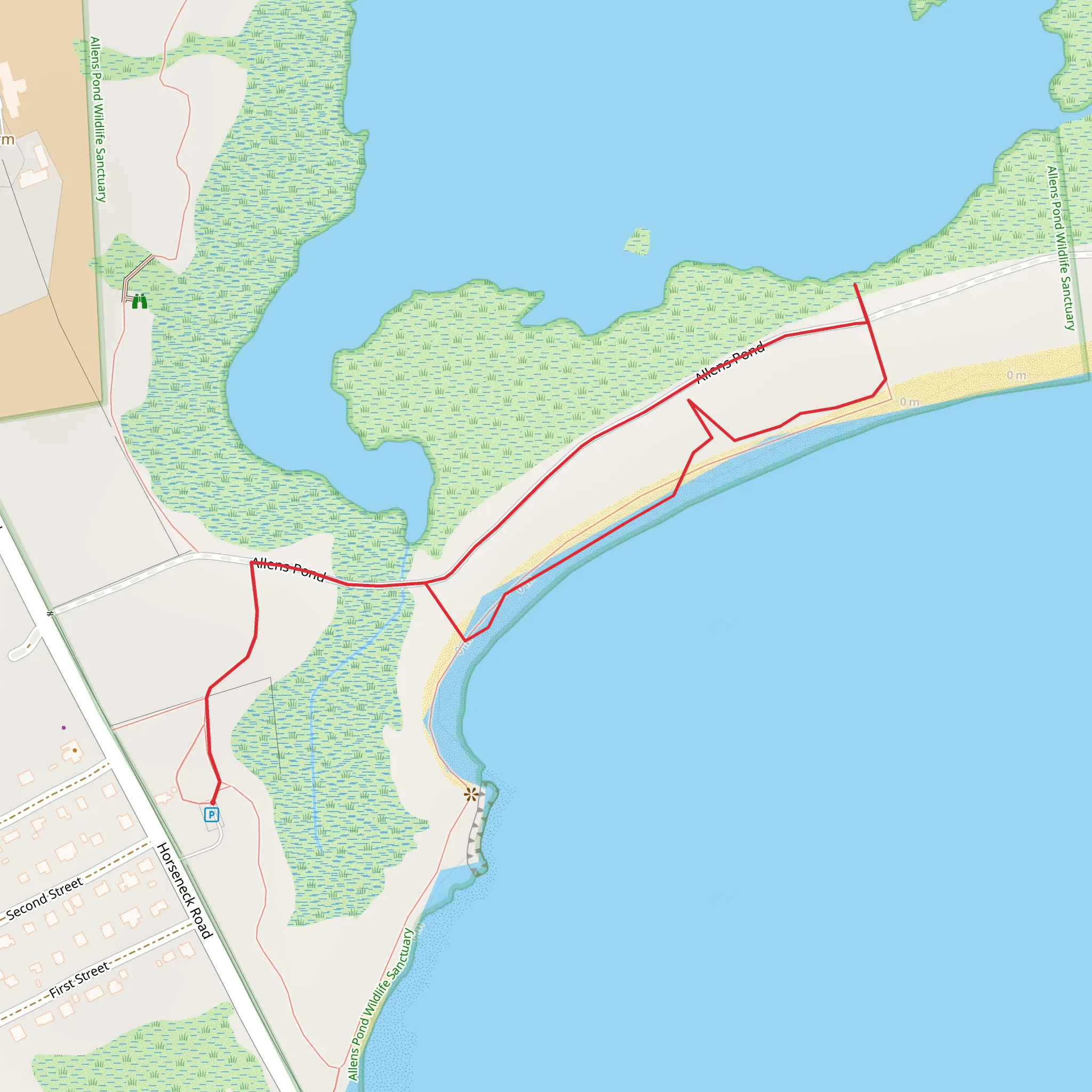 Little Beach mobile static map