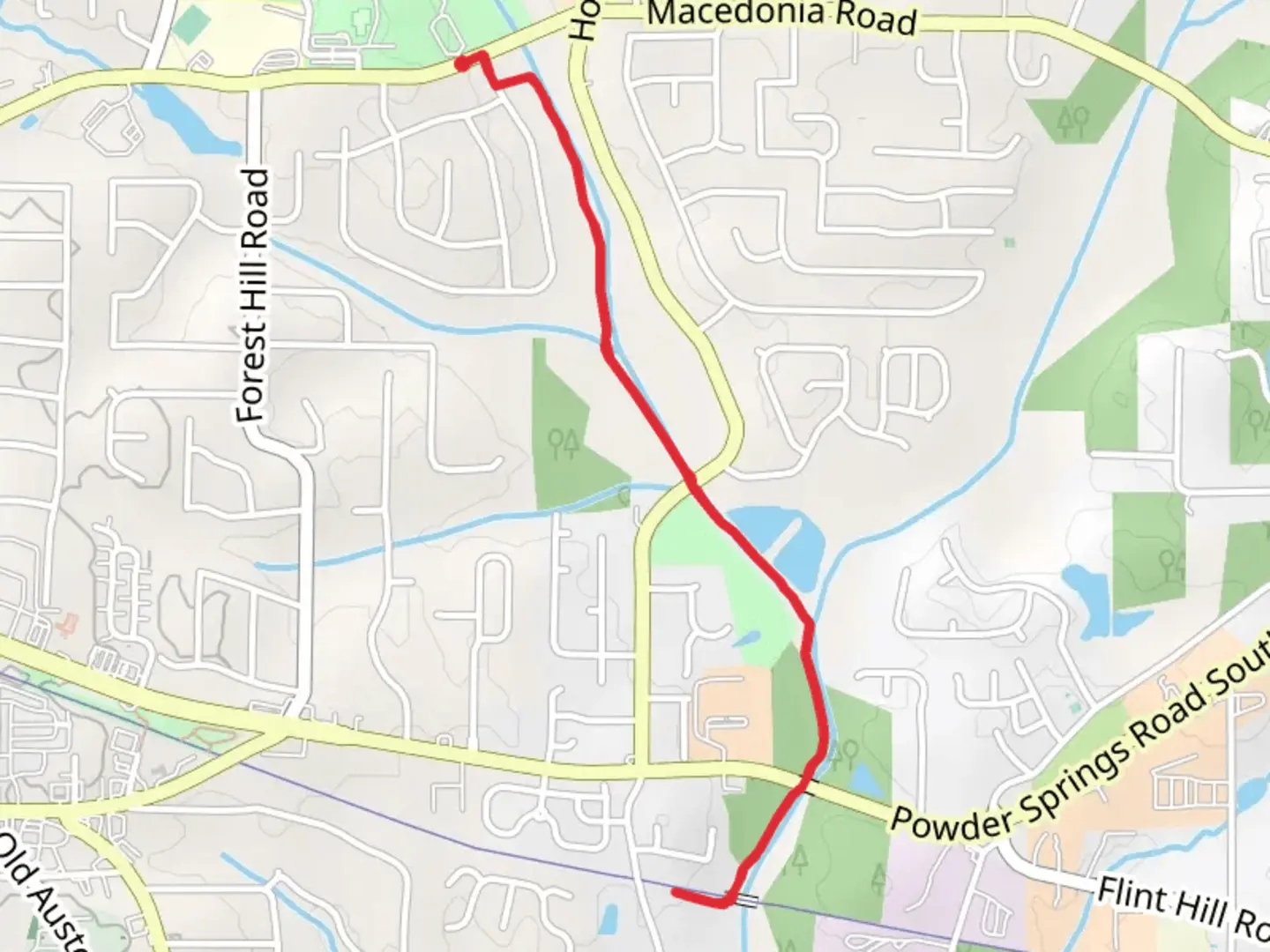 An image depicting the trail Wild Horse Trail and its surrounding area.