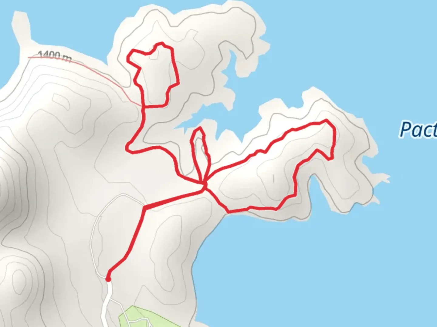 An image depicting the trail Osprey Loop Trail and its surrounding area.