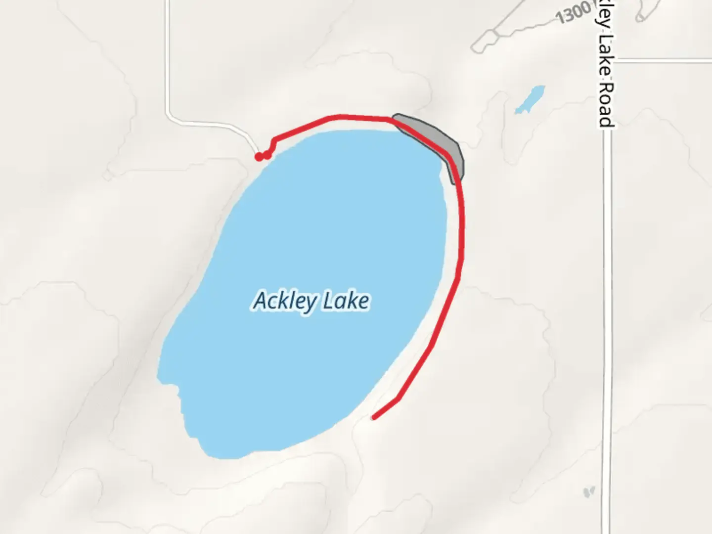 An image depicting the trail Ackley Lake Walk and its surrounding area.
