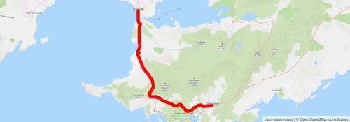 Kerry Way stage 6 Map