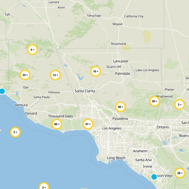 Santa Clarita Static Map