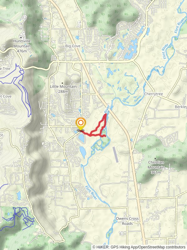 Gravel Bar, Deer Run and Primitive Loop Trail