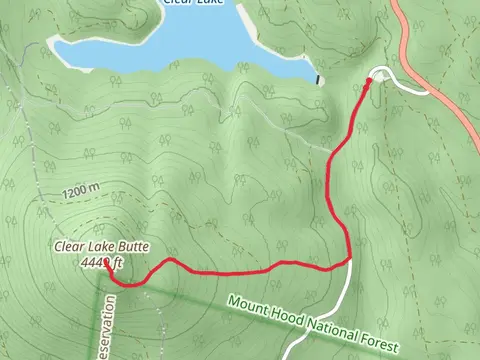 Clear Lake Butte Out and Back