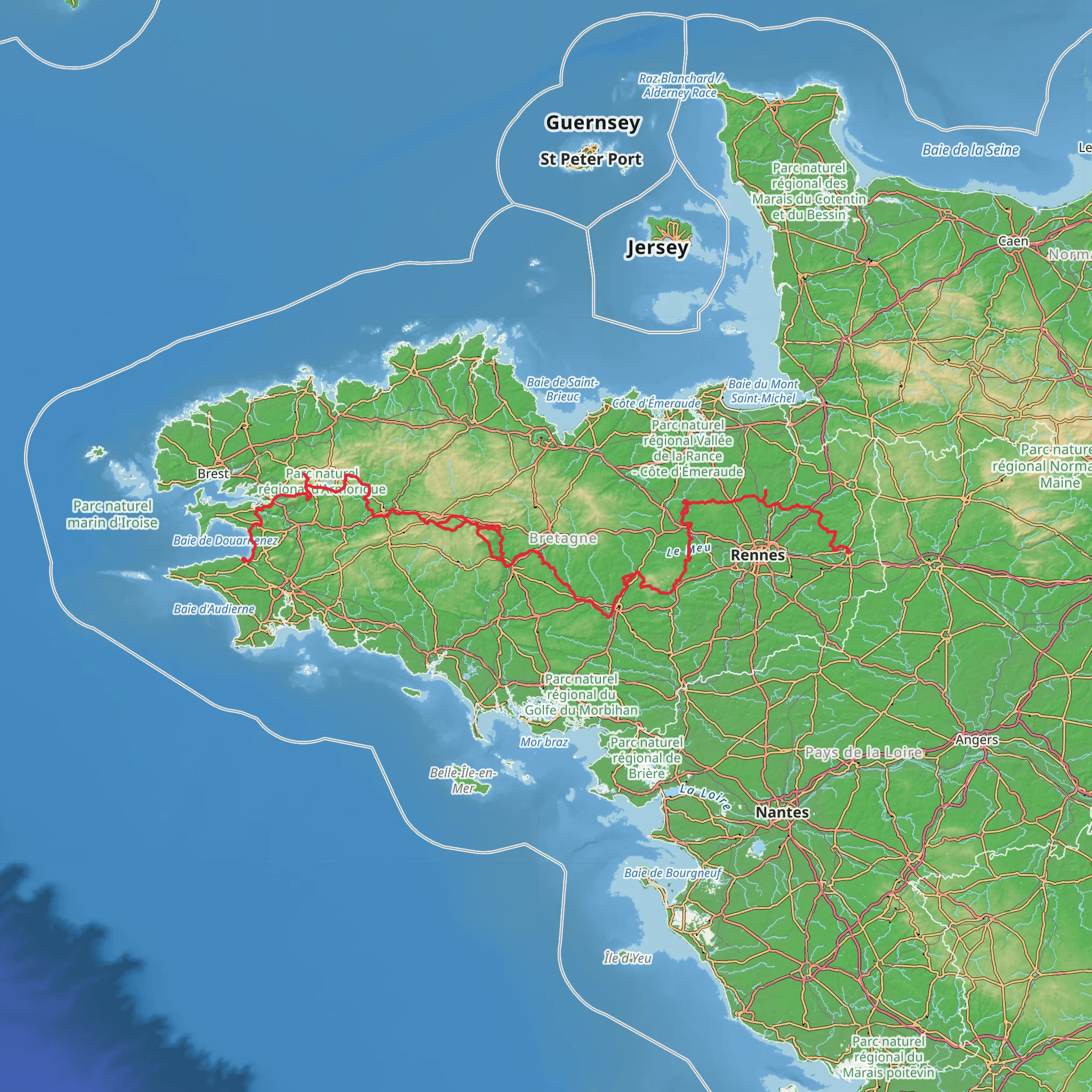 GR 37 mobile static map