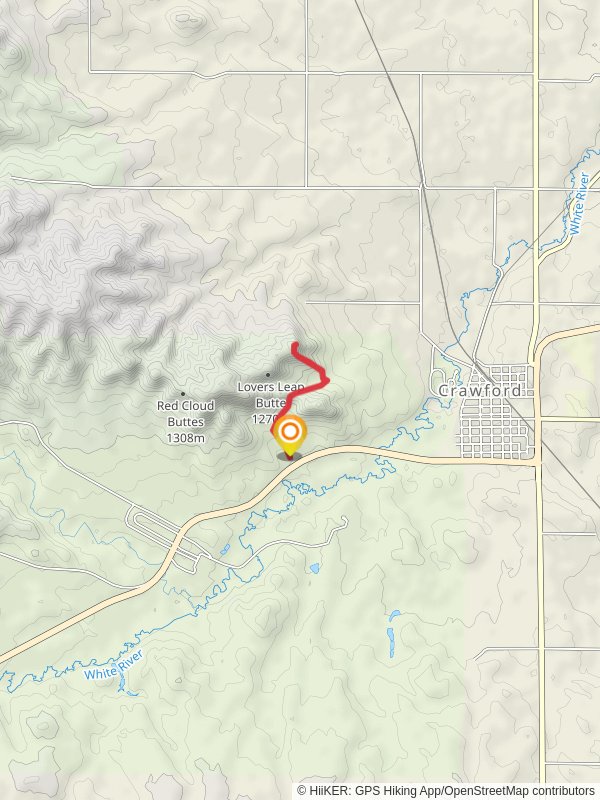 Wagon Wheel and Lovers Leap Trail