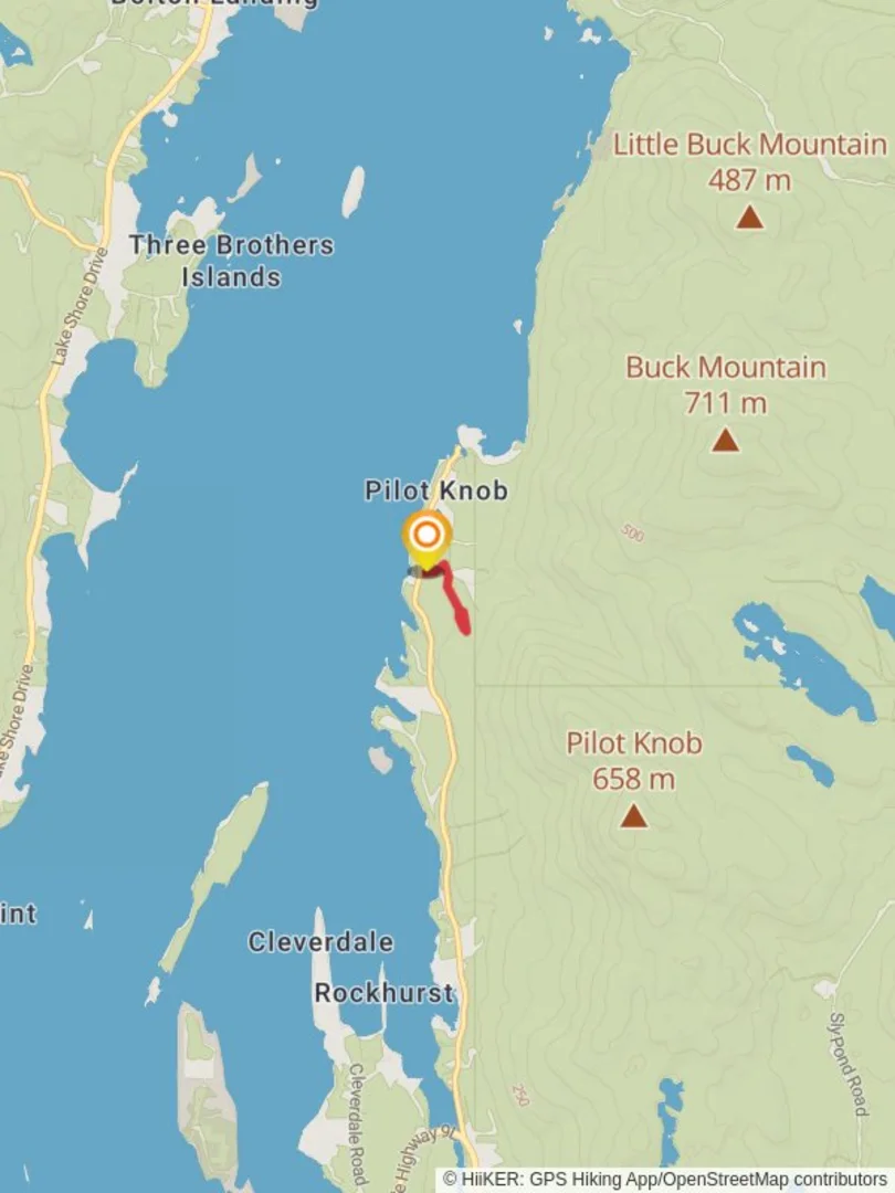 An image depicting the trail Stewart's Ledge Loop Trail and its surrounding area.
