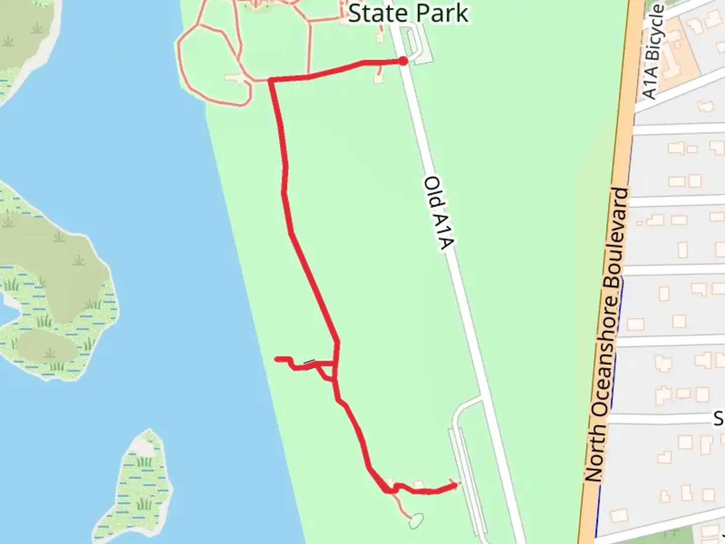 An image depicting the trail Rose Garden Walk and its surrounding area.