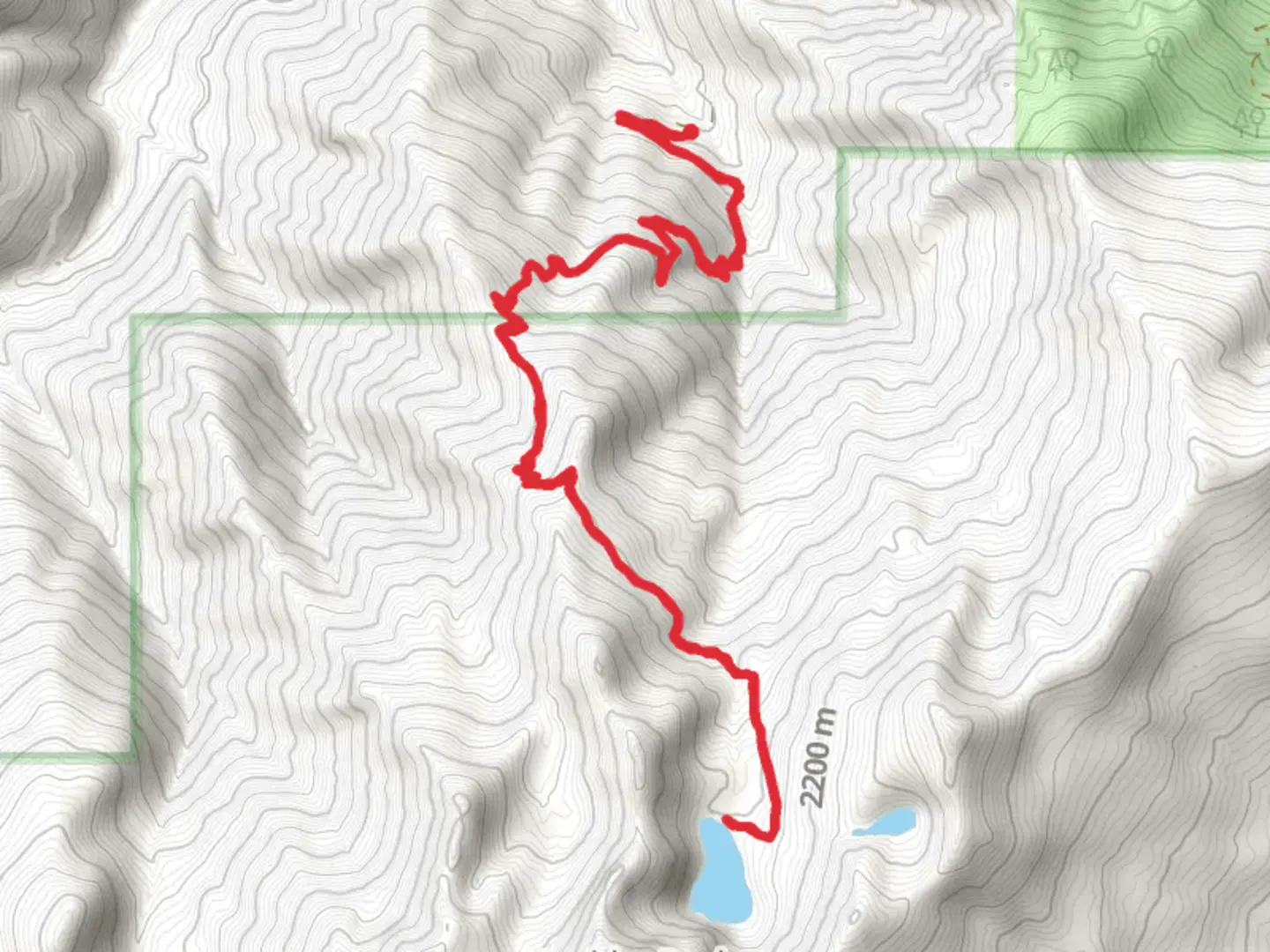 An image depicting the trail Lower Wright Lake via Boulder Creek Trail and its surrounding area.
