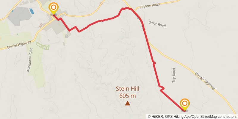 Heysen Trail stage 26 Map
