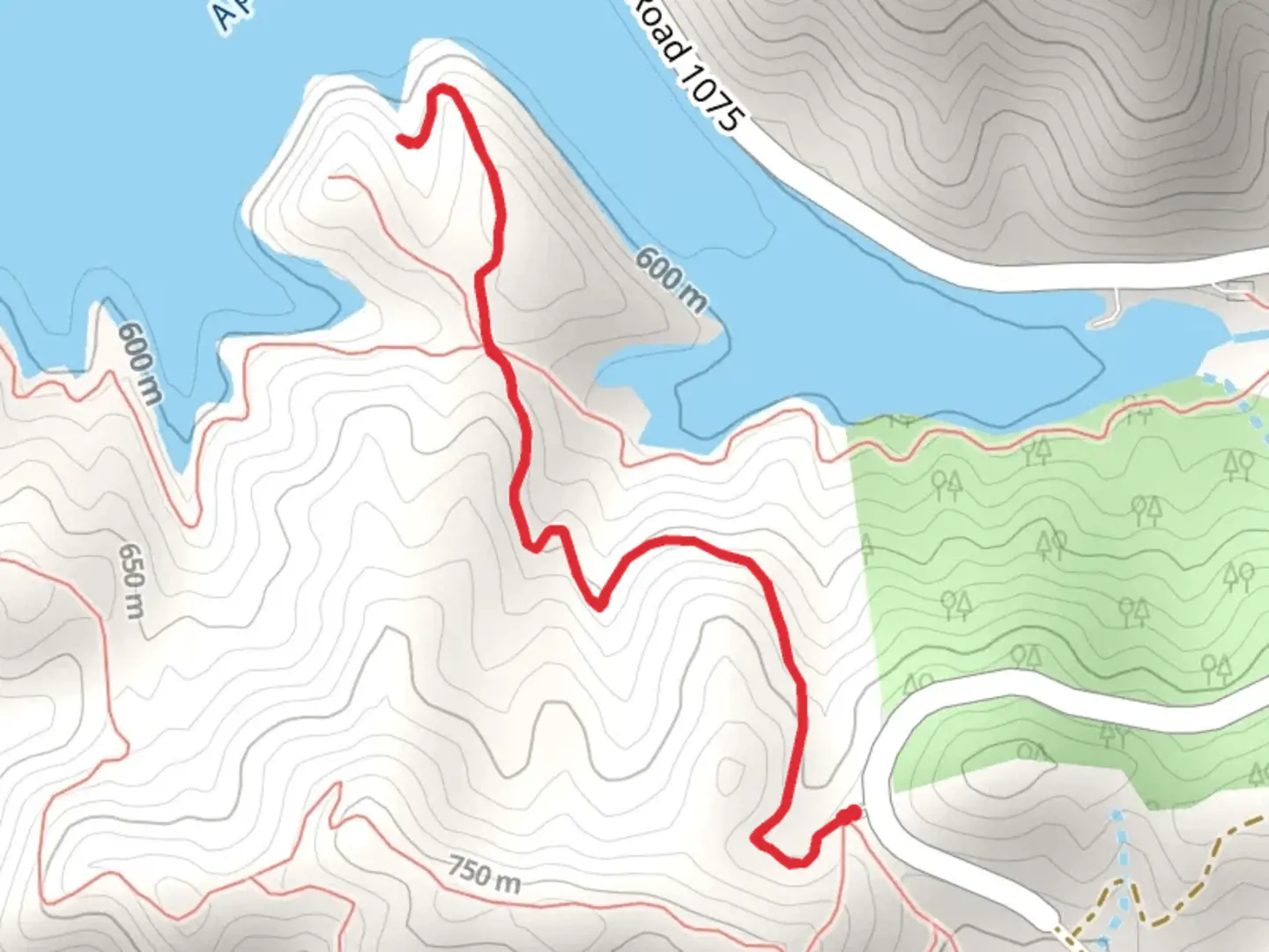 An image depicting the trail Applegate River via Calsh Trail and its surrounding area.