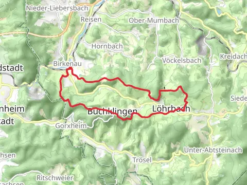 Steinkopf , Gotzenstein and Hohe Harth Loop via Birkenau