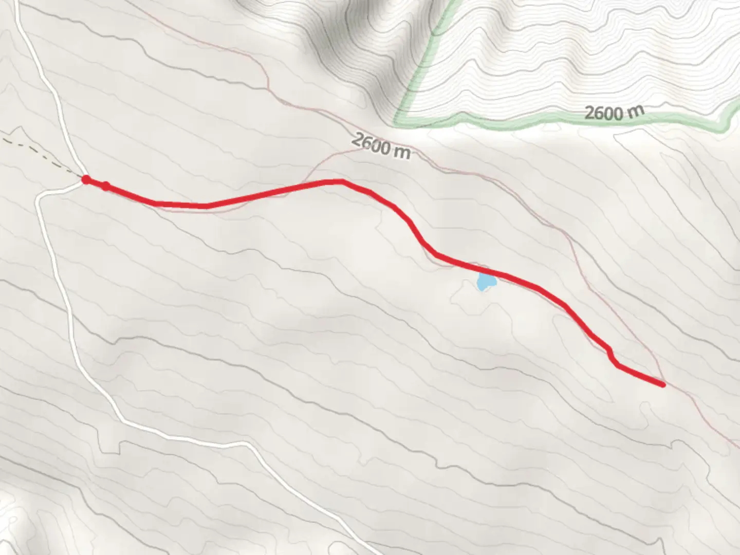 An image depicting the trail First Notch Connect Trail and its surrounding area.