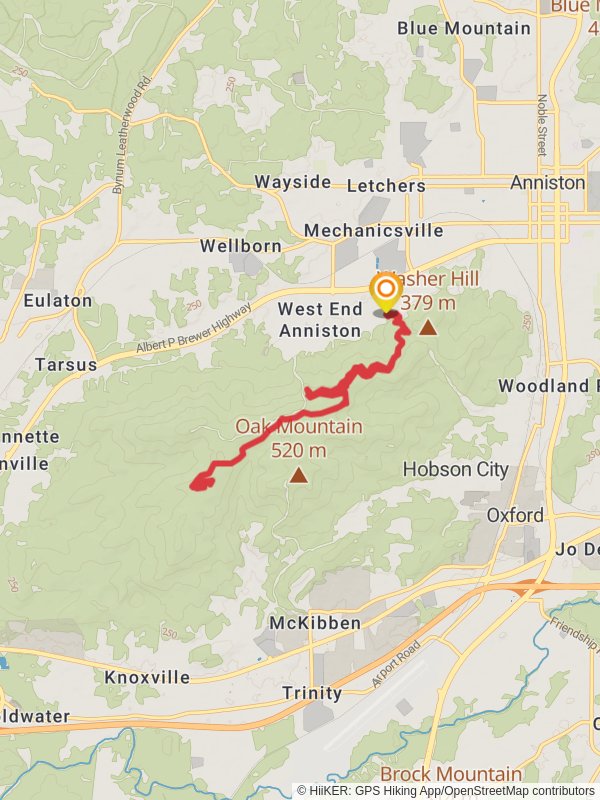 Tortise, Chilhowee and Rock Slot Trail