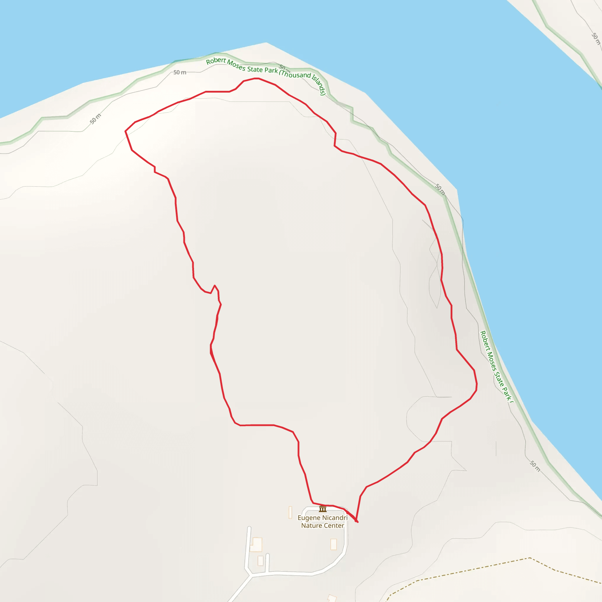 Robinson Bay Road Loop mobile static map