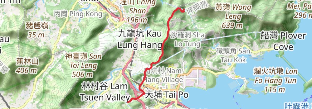 Wilson Trail stage 5 Map