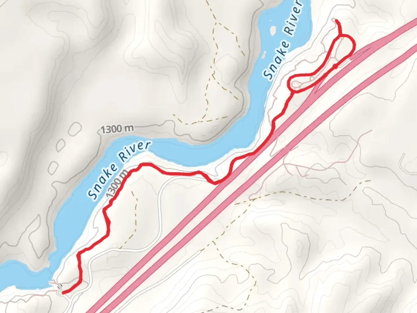 An image depicting the trail Wagon Rut and Canyon Loop Trail and its surrounding area.
