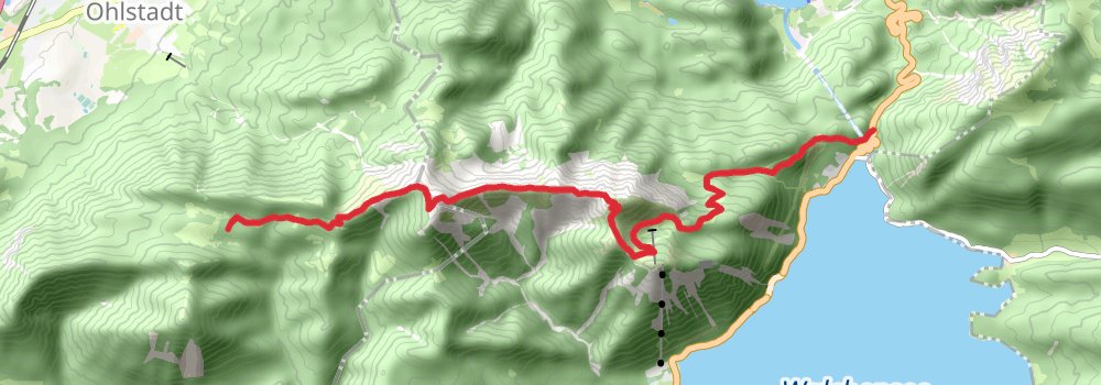 Maximiliansweg stage 14 Map