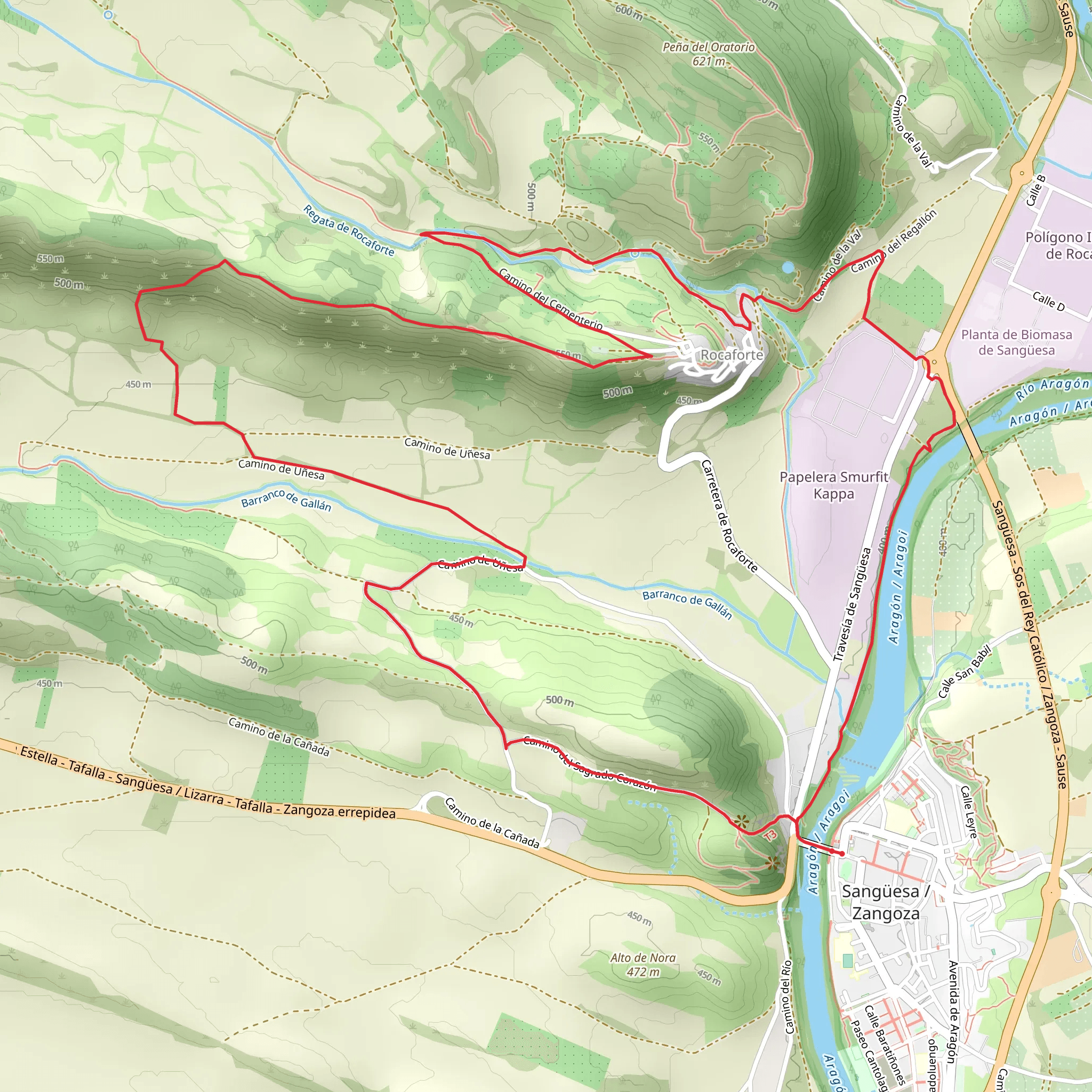 Uñesa Path PR NA 206 mobile static map