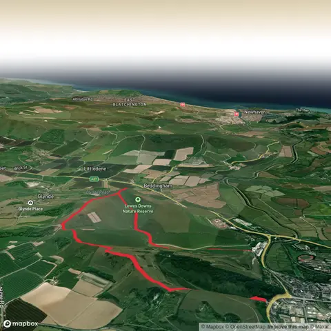 Making Down Nature Reserve to Mount Caburn