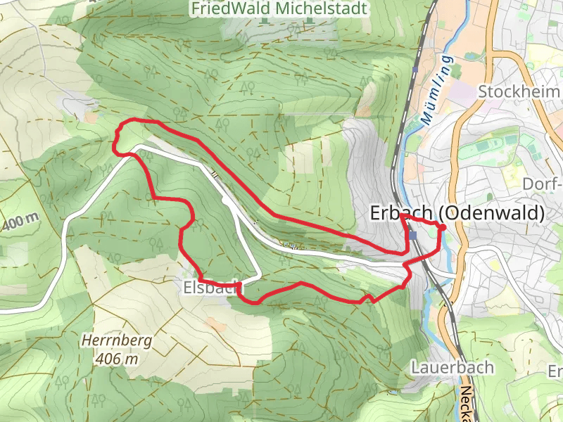 Rundwanderweg Erbach 1