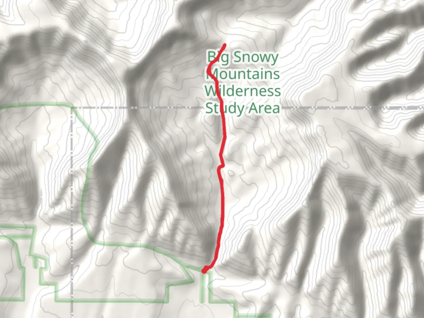 An image depicting the trail Swimming Woman Alt Trail and its surrounding area.
