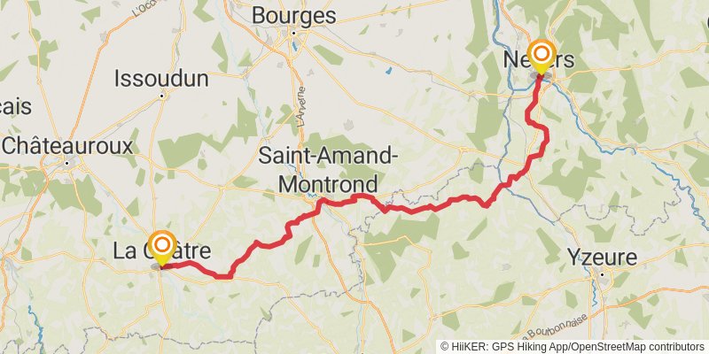 Via Lemovicensis stage 2 Map