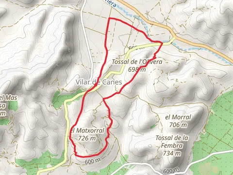 Roads of the Manor of Vilar de Canes PR CV 405