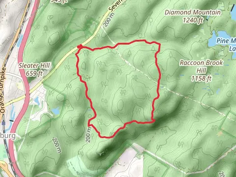 Pine Meadow and Seven Hills Trail Loop