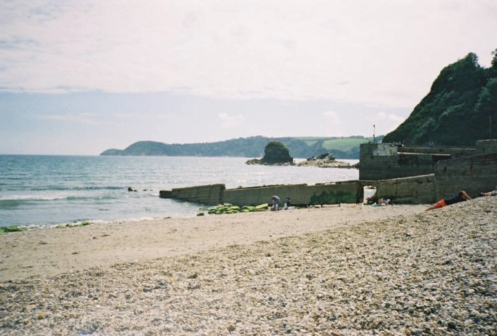An image depicting the trail St Austell Bay and Booleys Beach and its surrounding area.