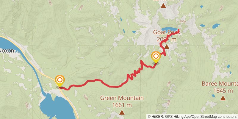 Wanless Lake Trail stage 3 Map