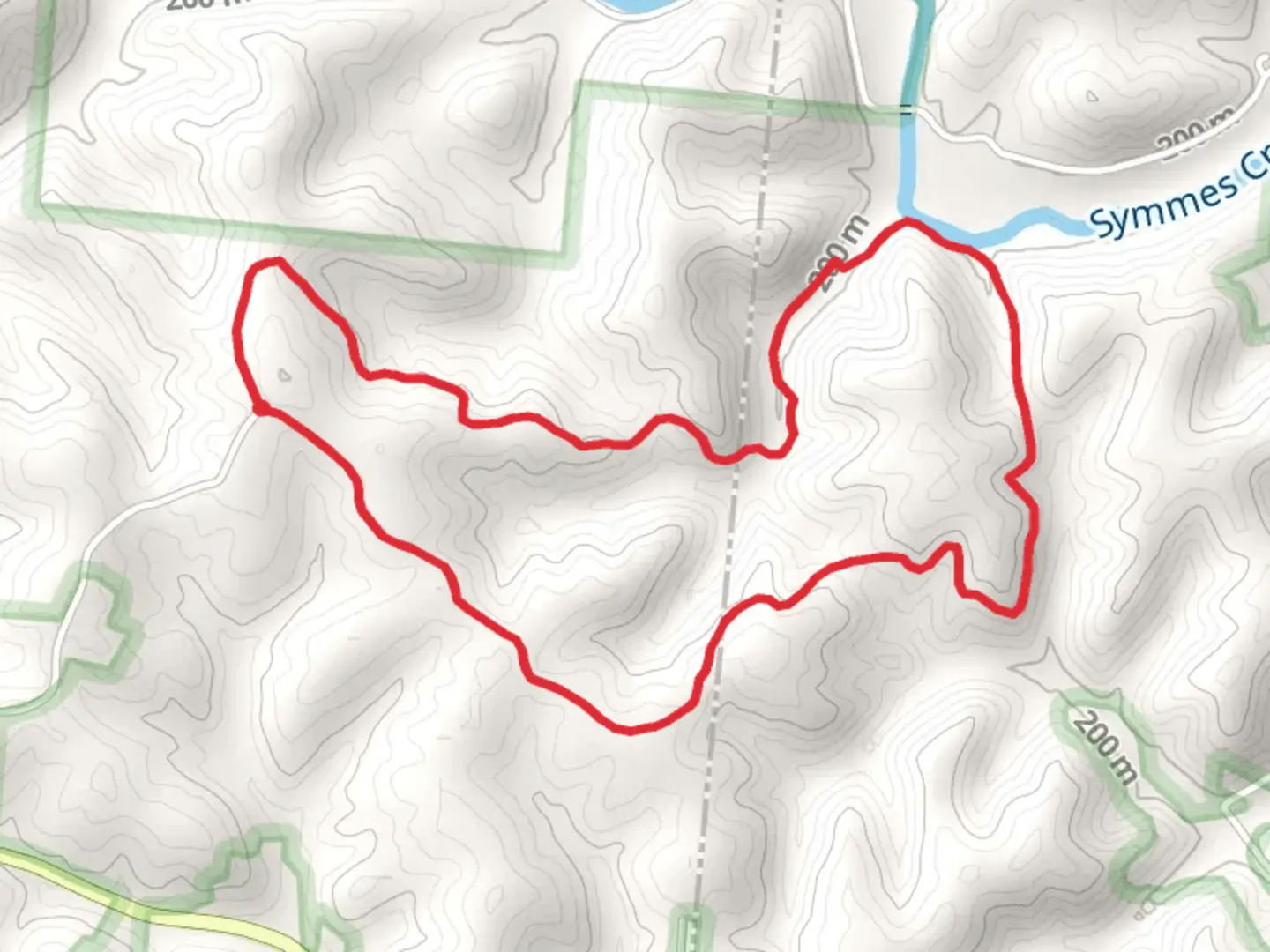 An image depicting the trail School House Loop Trail and its surrounding area.