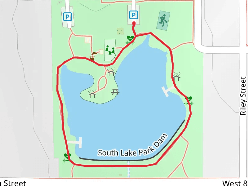 South Lake Park Loop