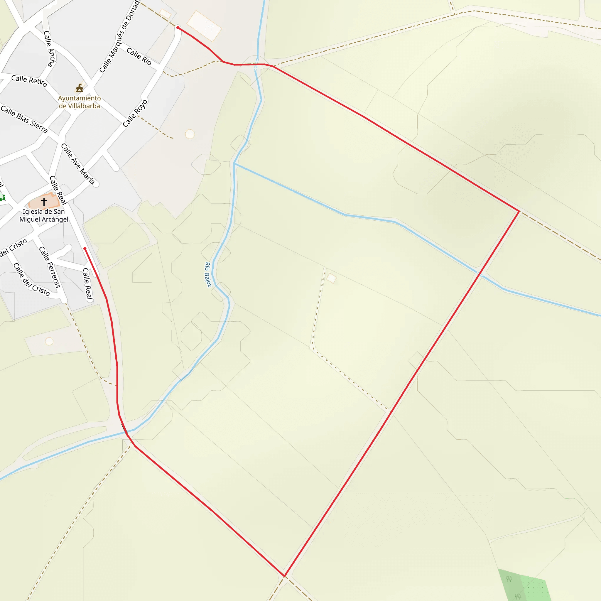 Path of the Aromatics SL VA 52 mobile static map