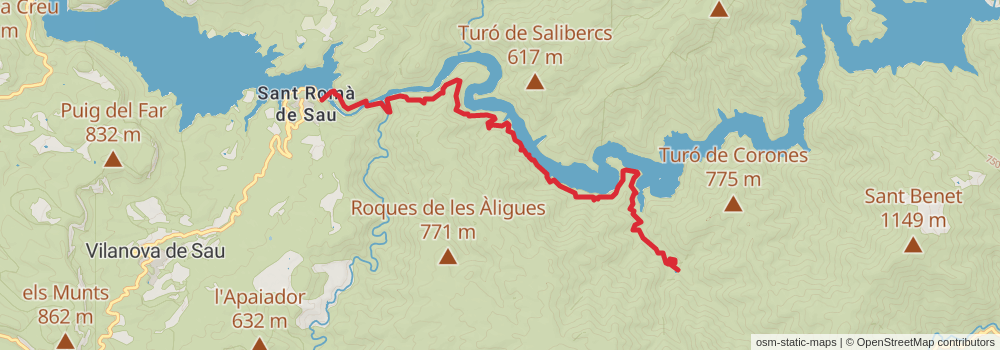 GR 178 Ruta d'en Serrallonga stage 4 Map