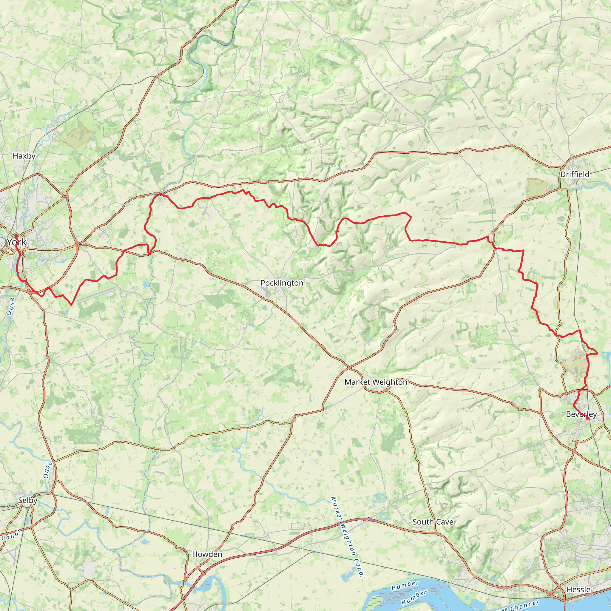 Minster Way mobile static map