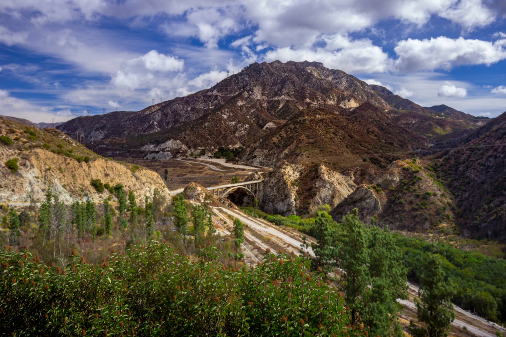 An image depicting the trail Bichota Canyon Trail and its surrounding area.