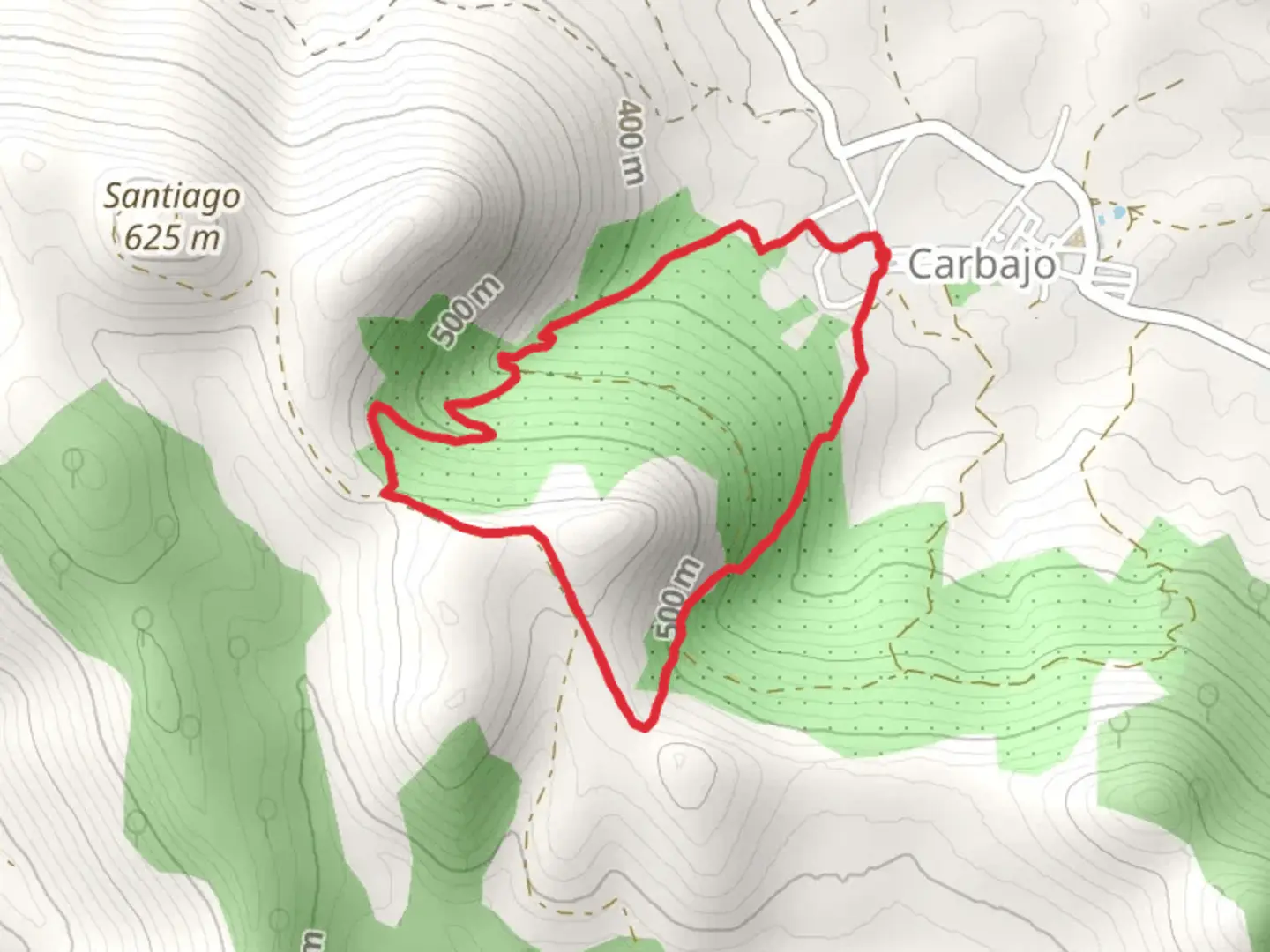 An image depicting the trail Bad Data - La Pirula SL CC 133 and its surrounding area.
