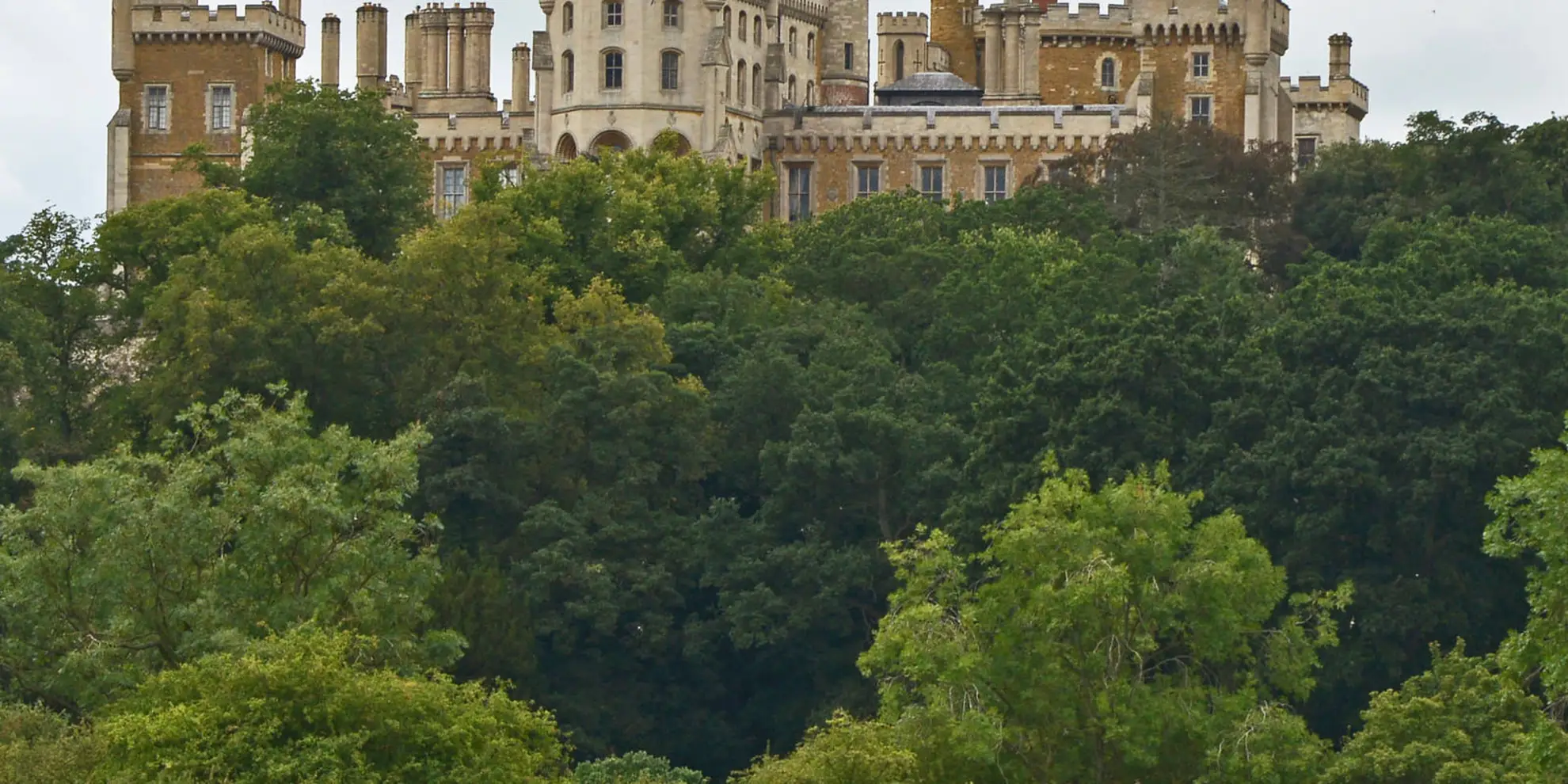 An image depicting the trail The Belvoir Castle Circuit and its surrounding area.