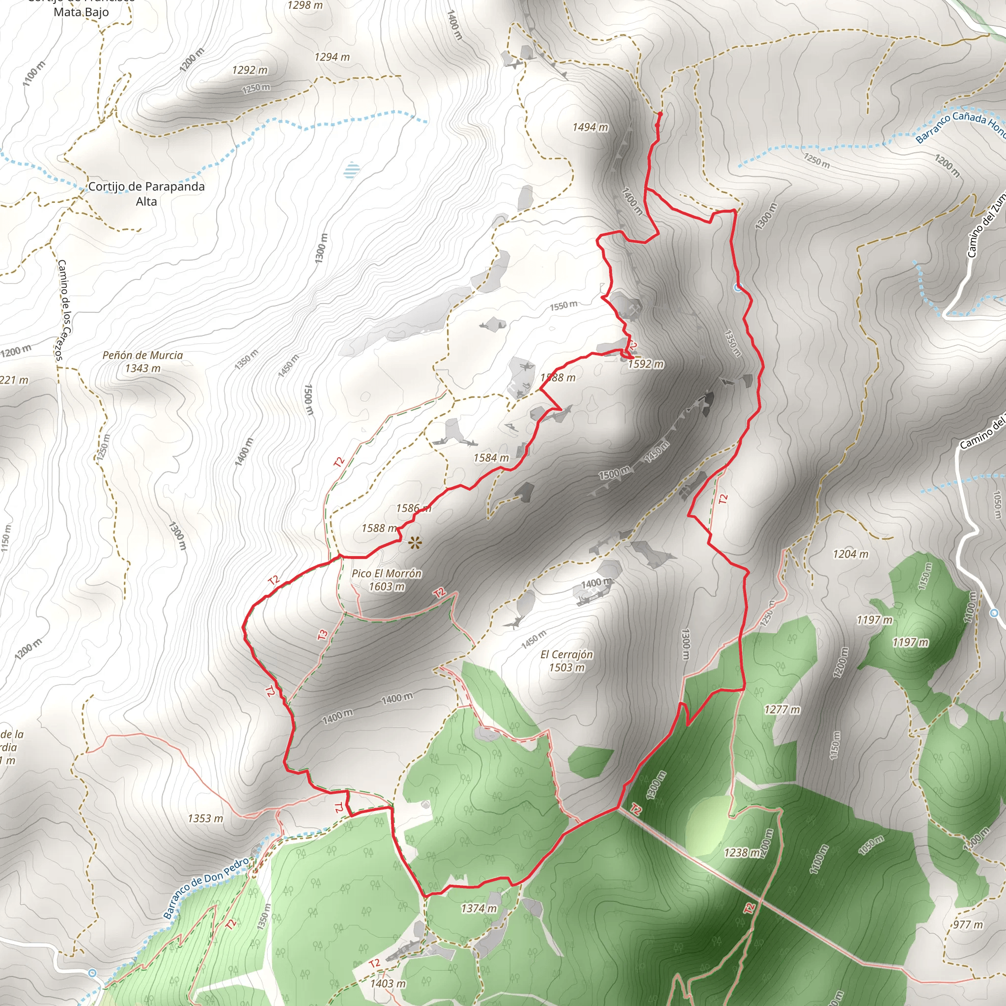 Bouquets - Morron PR A 284 mobile static map