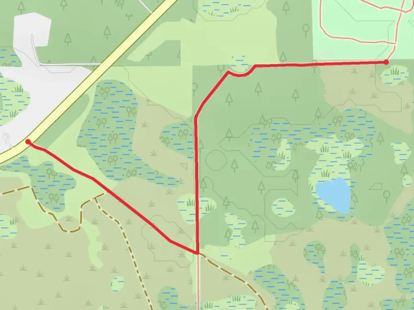 An image depicting the trail Flagler Trail and its surrounding area.