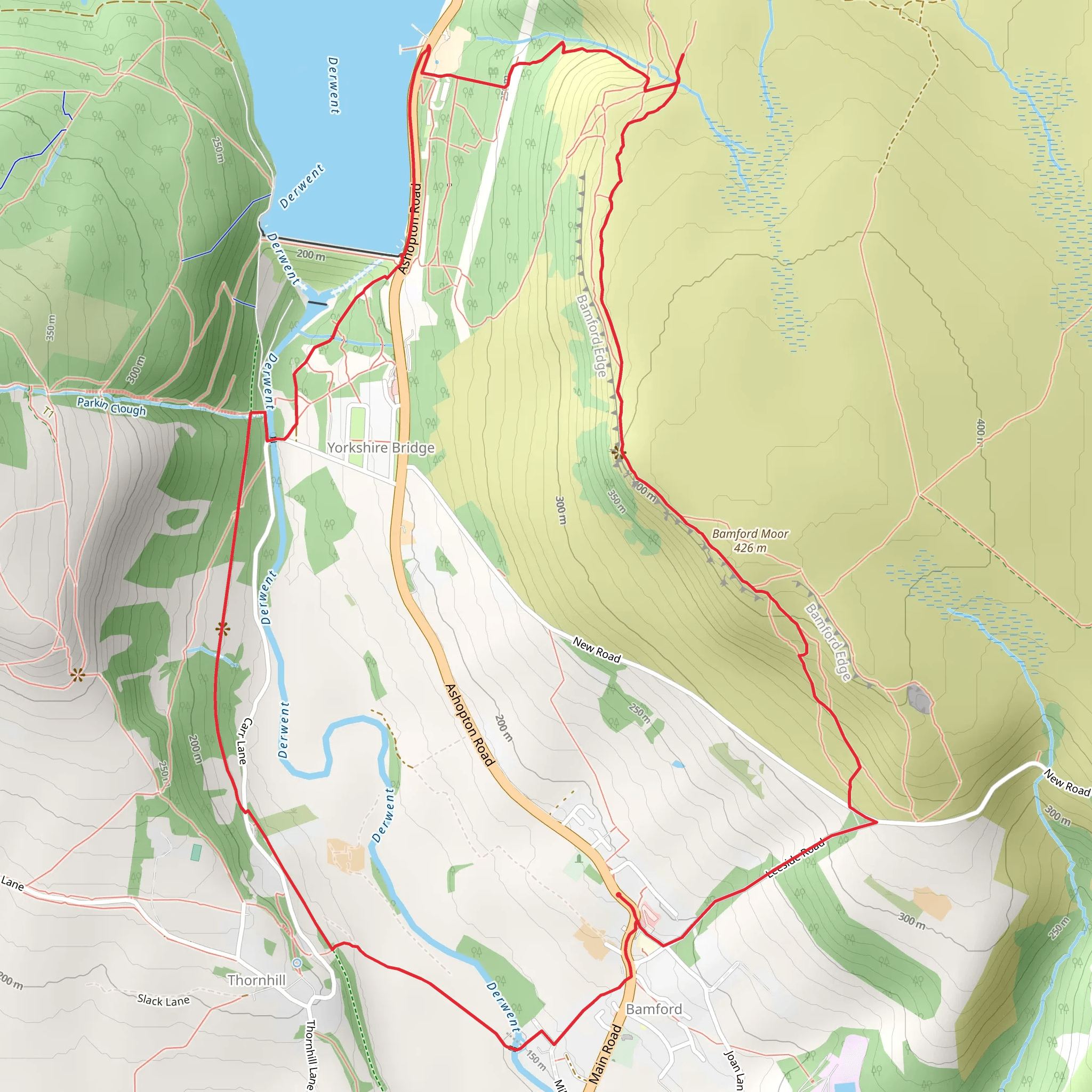 Bamford loop mobile static map