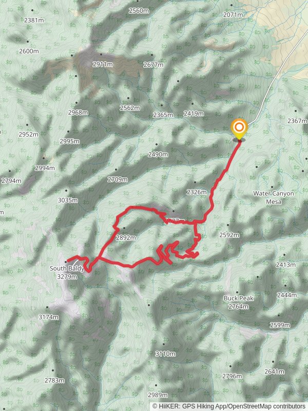 South Baldy Loop Trail