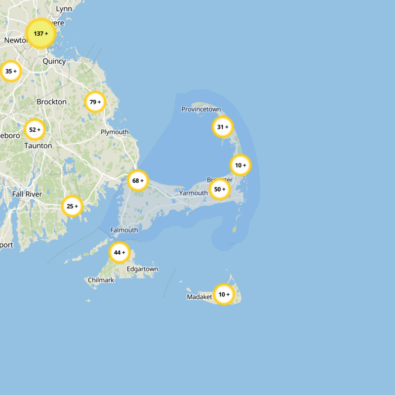 Barnstable County Static Map