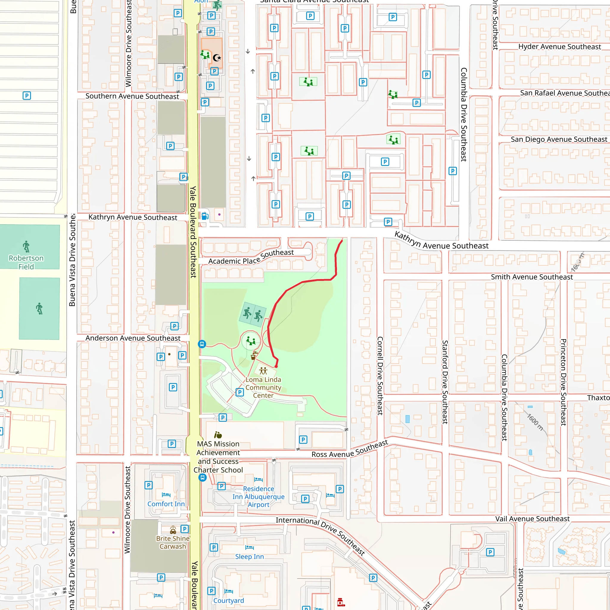 Korean War Veterans Park mobile static map
