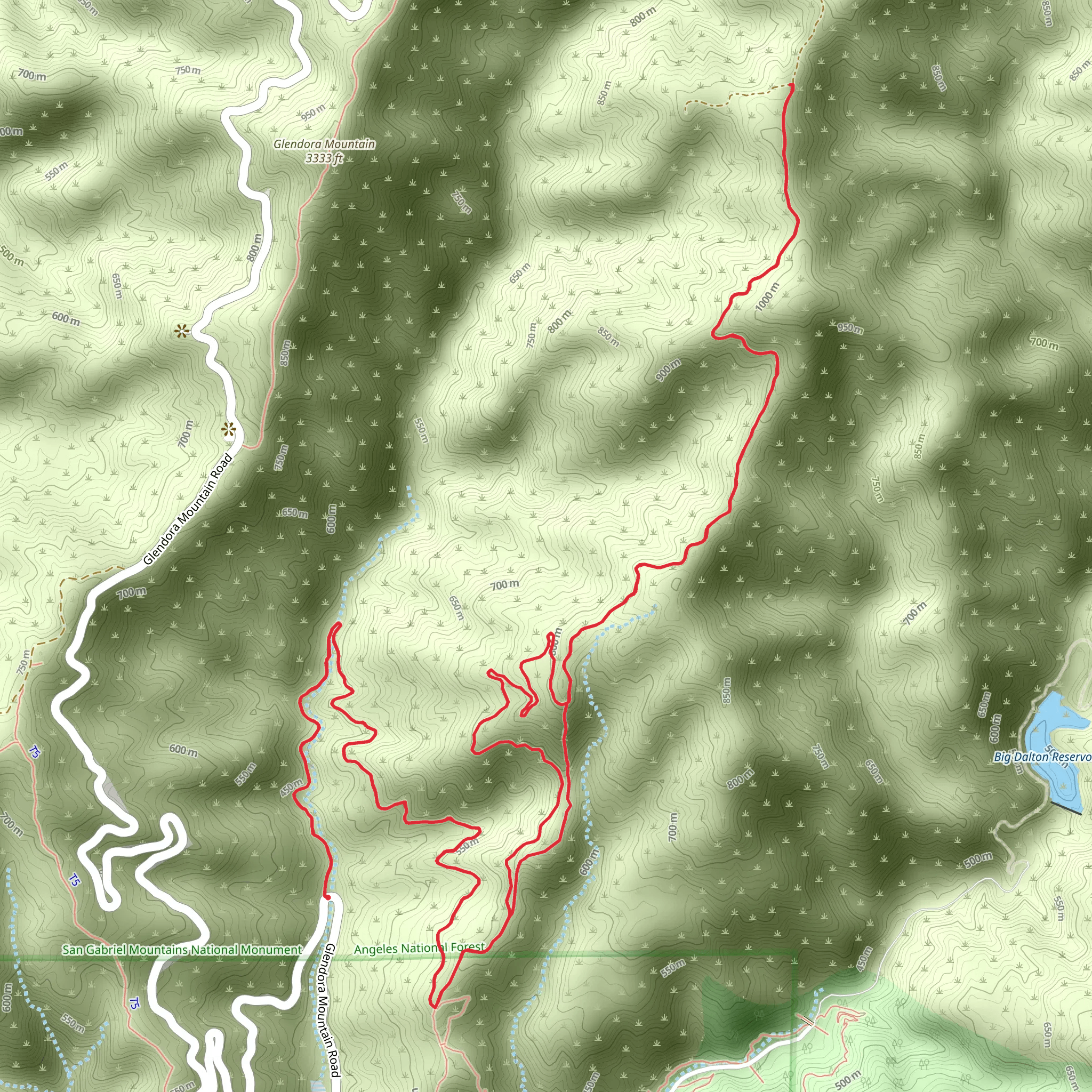 Lower Monroe Truck Trail mobile static map