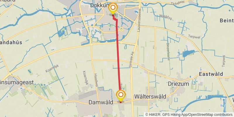 Elfstedenpad alt 7 Map