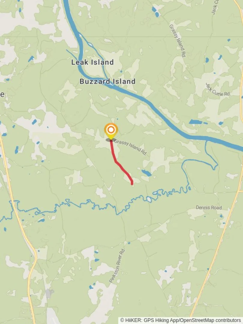 An image depicting the trail Big Oak Road Walk and its surrounding area.