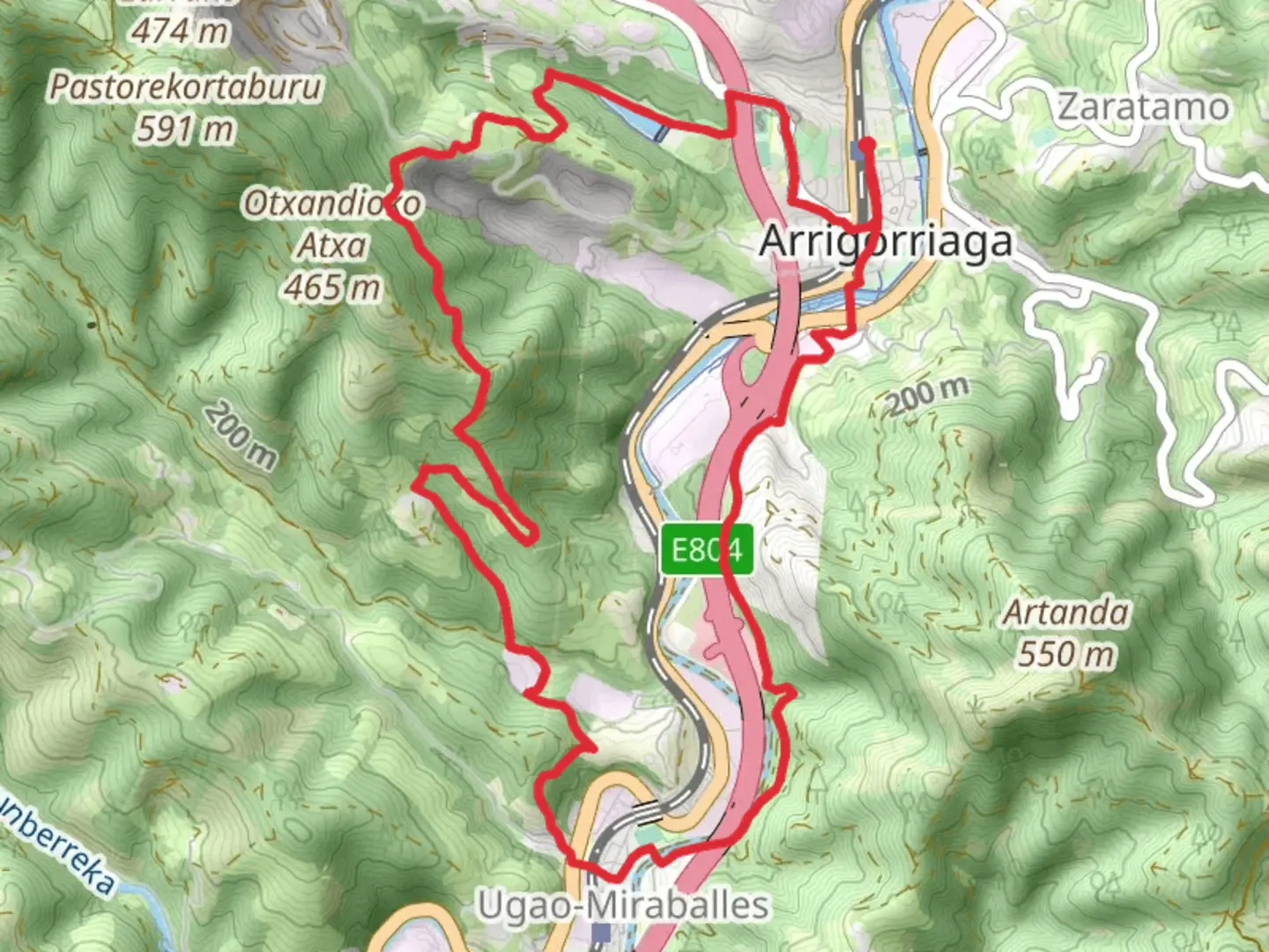 An image depicting the trail Paths of Yesterday, Walkers of Today PR BI 16 and its surrounding area.