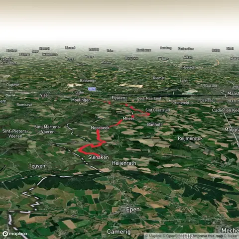 Slenaken to Mariadorp via Papen Weg and Ezels Weg